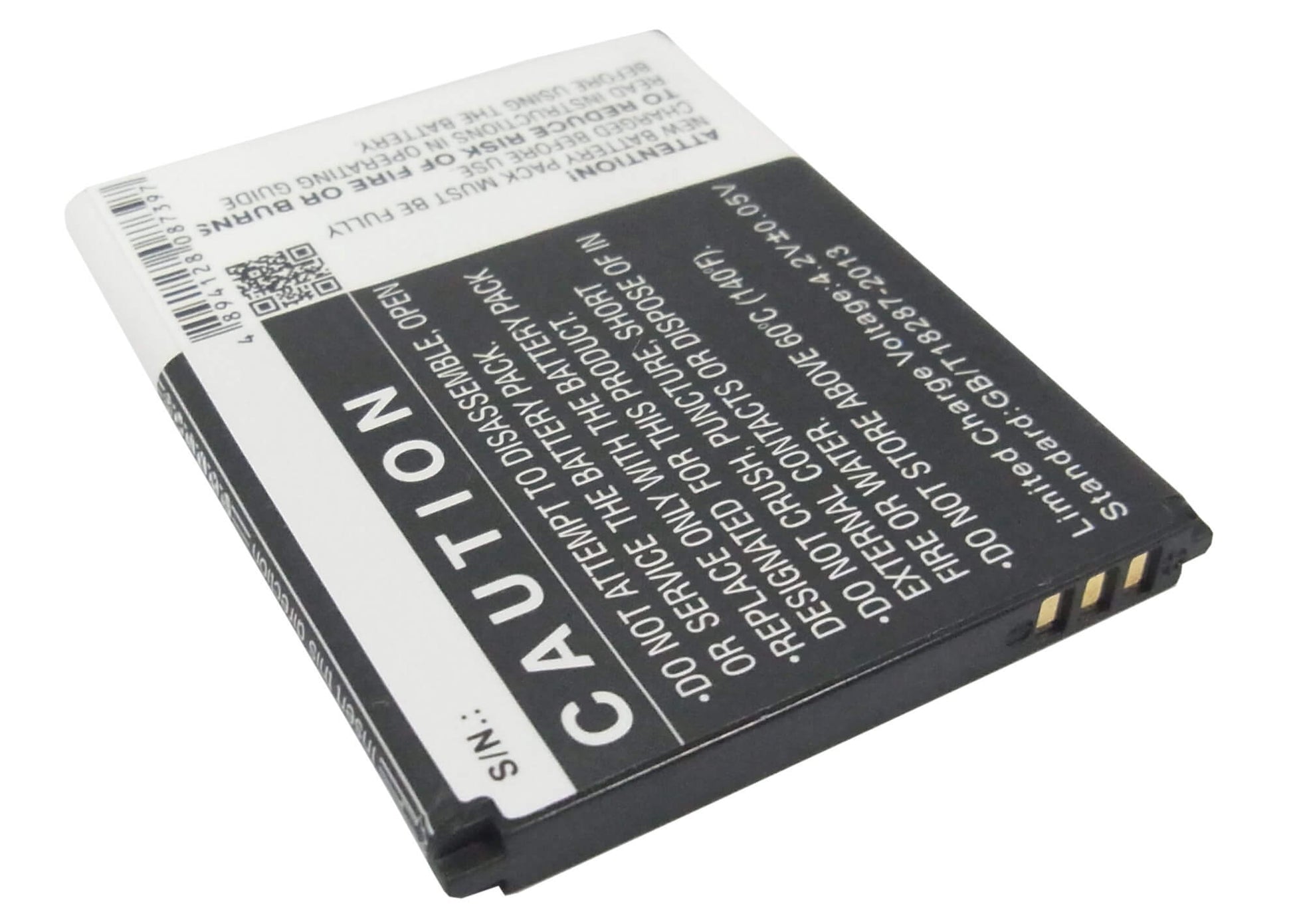 3.7V, 1500mAh, Li-ion Battery fits Tcl, Horizon, S606, 5.55Wh