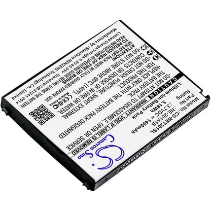 3.7V, 1400mAh, Li-ion Battery fits Nec, Ne-201a1a, Terrain, 5.18Wh