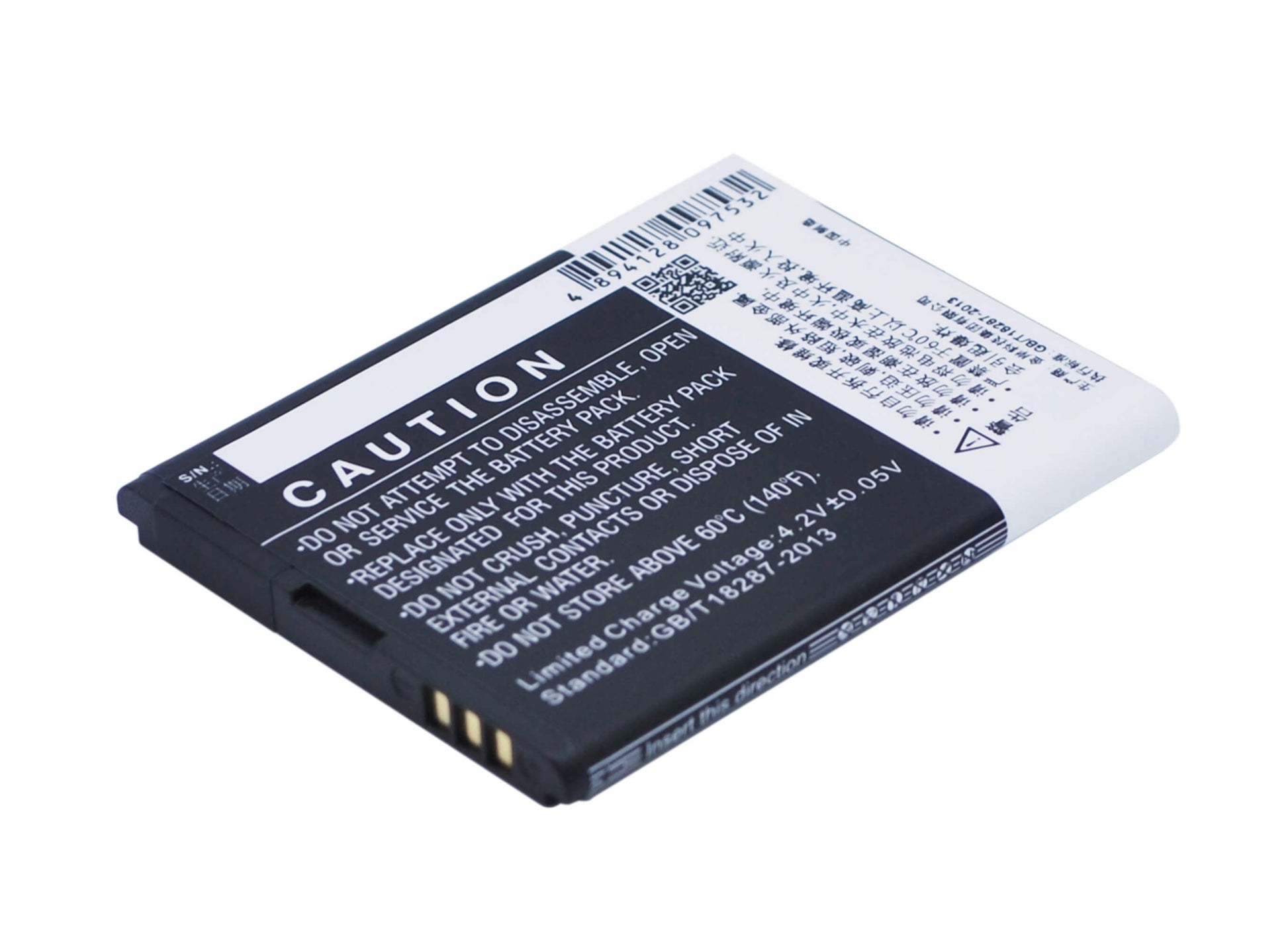 3.7V, 1500mAh, Li-ion Battery fits Tcl, J326t, P301m, 5.55Wh