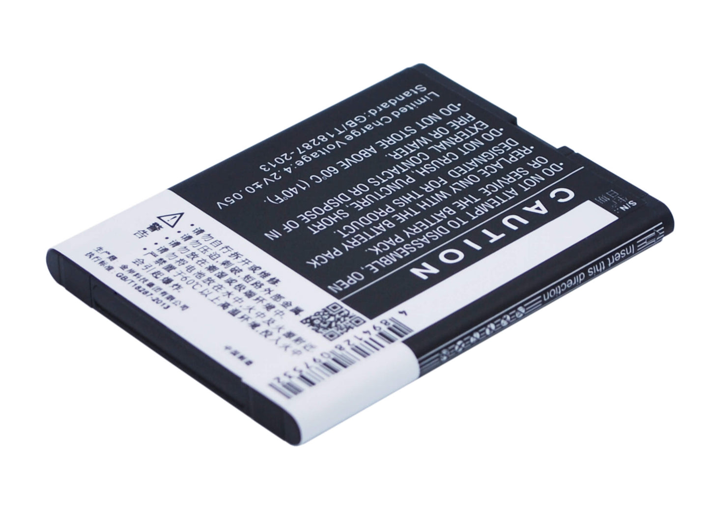 3.7V, 1500mAh, Li-ion Battery fits Tcl, J326t, P301m, 5.55Wh
