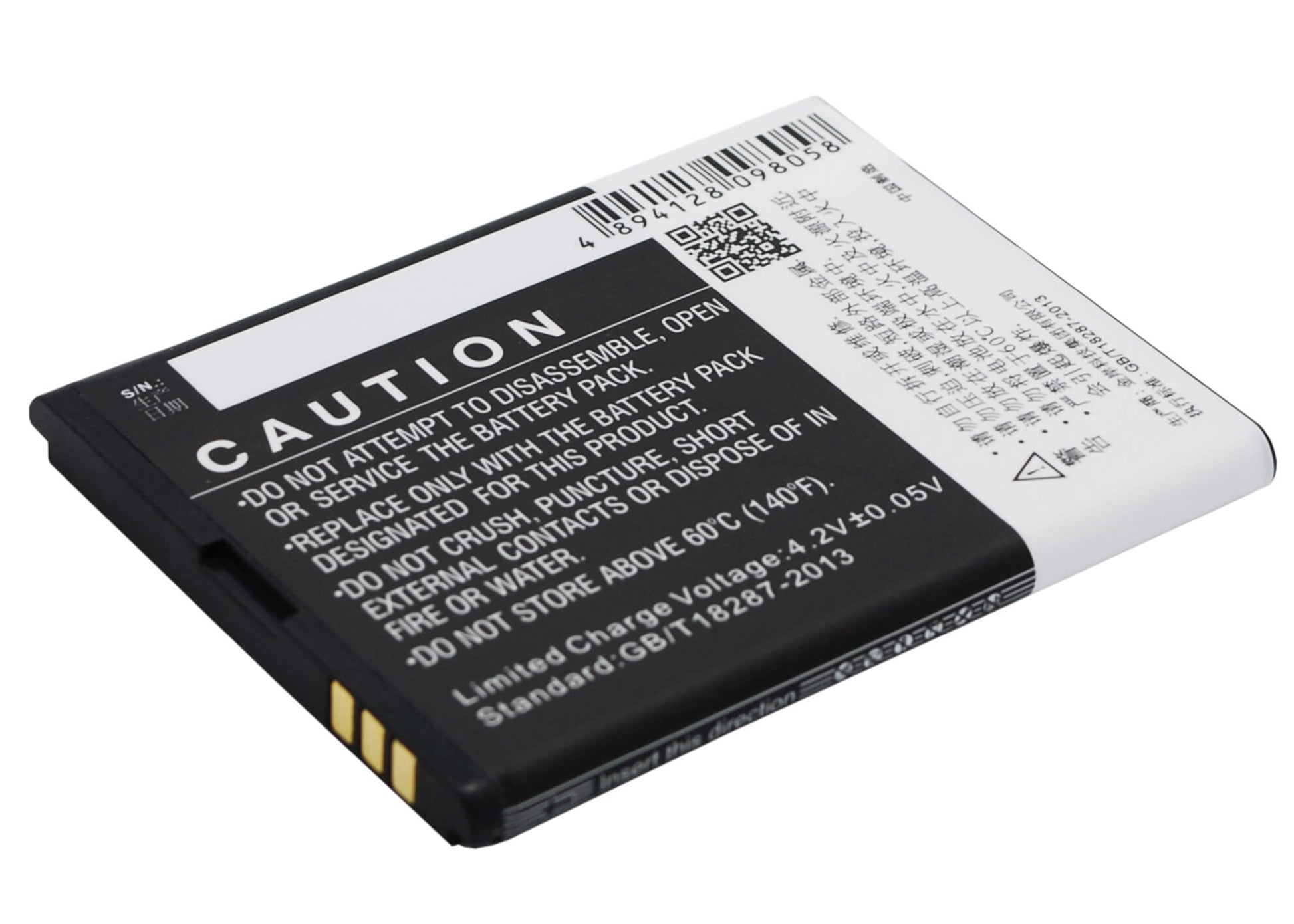 3.7V, 1500mAh, Li-ion Battery fits Coolpad, 8017-t00, 5.55Wh