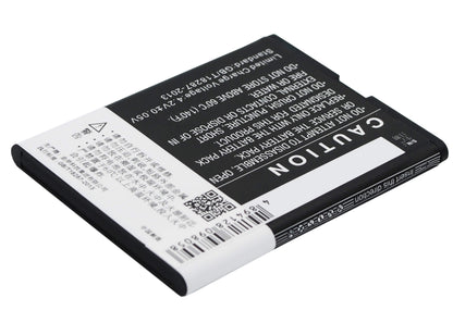 3.7V, 1500mAh, Li-ion Battery fits Coolpad, 8017-t00, 5.55Wh