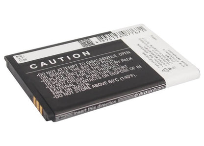3.7V, 1000mAh, Li-ion Battery fits Oppo, A613, A615, 3.7Wh