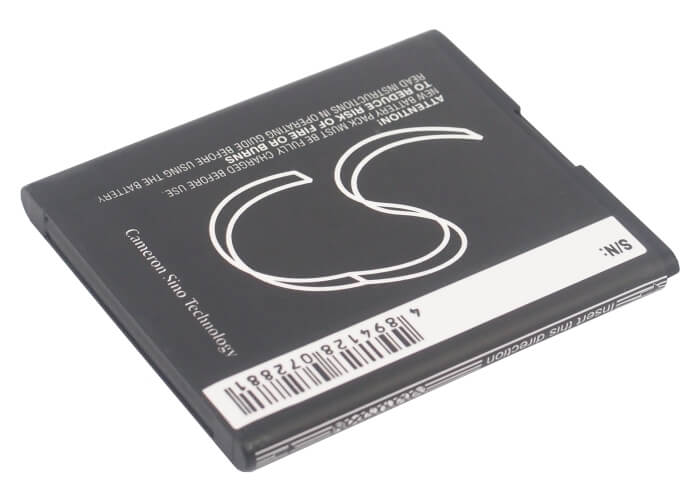 3.7V, 1650mAh, Li-ion Battery fits Zte, N983, Solar, 6.105Wh