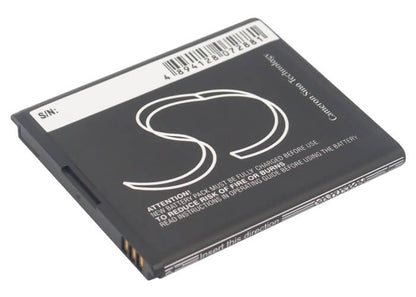 3.7V, 1650mAh, Li-ion Battery fits Zte, N983, Solar, 6.105Wh