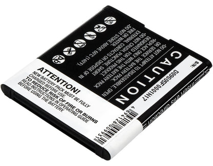 3.7V, 2050mAh, Li-ion Battery fits Zte, N983, Solar, 7.585Wh