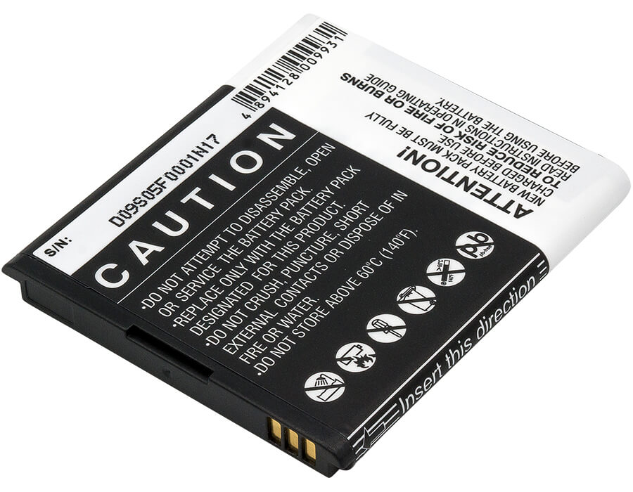 3.7V, 2050mAh, Li-ion Battery fits Zte, N983, Solar, 7.585Wh