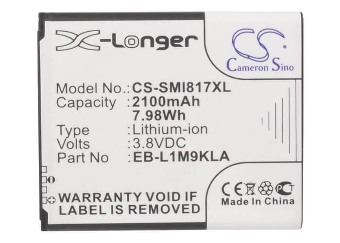 3.8V, 2100mAh, Li-ion Battery fits Samsung, Ativ S Neo, Cronus Lte, 7.98Wh