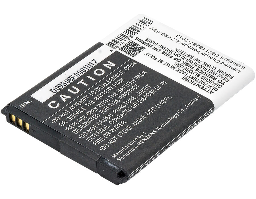 3.7V, 1200mAh, Li-ion Battery fits Acer, Liquid M220, Liquid M220 Dual Sim, 4.44Wh