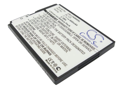 3.7V, 900mAh, Li-ion Battery fits Lenovo, A900, 3.33Wh