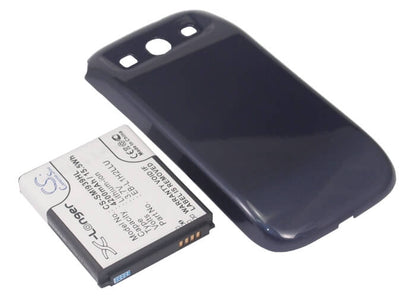 Blue, 3.7V, 4200mAh, Li-ion Battery fits Ntt Docomo, Galaxy S 3, Galaxy S Iii, 15.54Wh