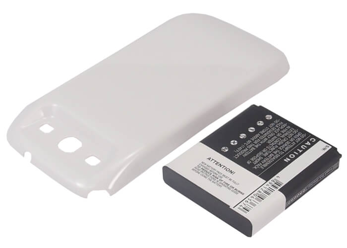 White, 3.7V, 4200mAh, Li-ion Battery fits Samsung, Midas, Sc-06d, 15.54Wh