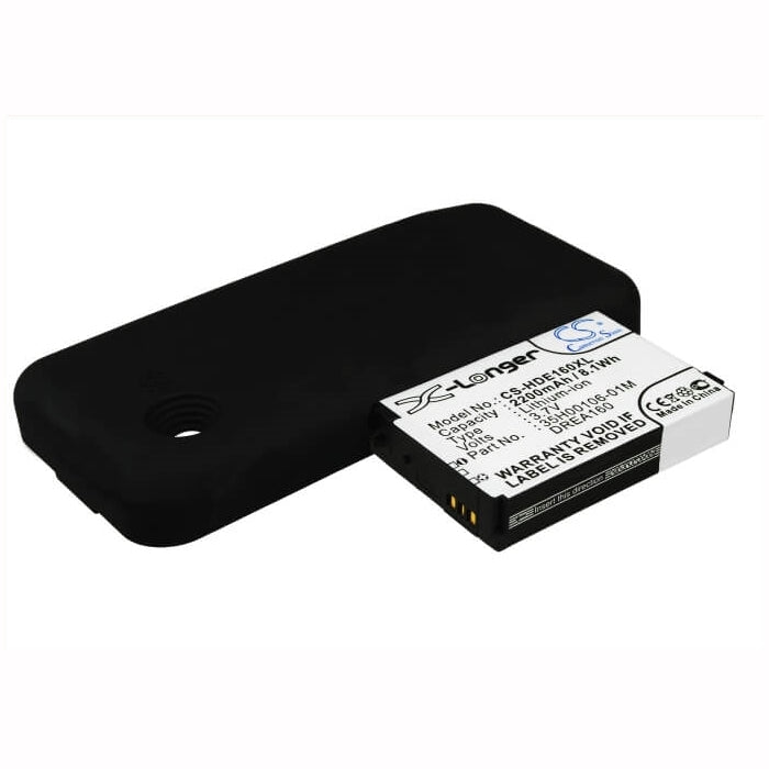 3.7V, 2200mAh, Li-ion Battery fits Htc, Dream, Dream 100, 8.14Wh