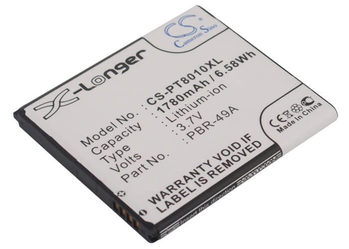 3.7V, 1780mAh, Li-ion Battery fits At&t, Bbm030ch, Flex 4g, 6.586Wh