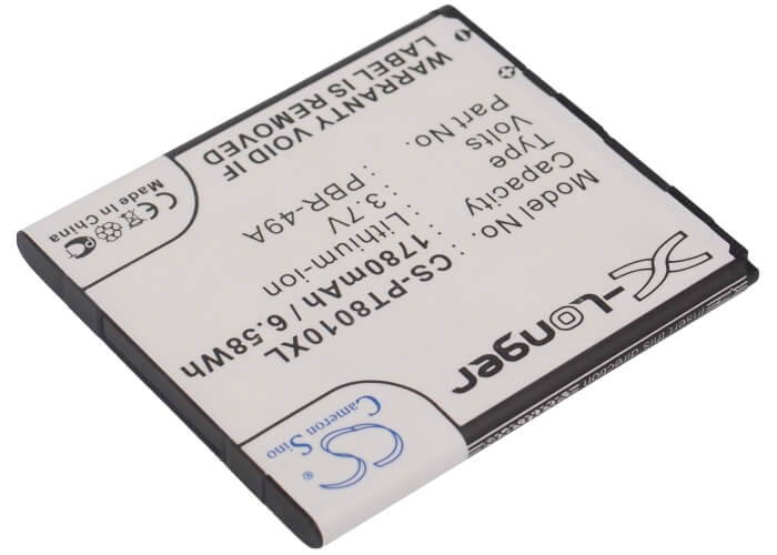 3.7V, 1780mAh, Li-ion Battery fits At&t, Bbm030ch, Flex 4g, 6.586Wh