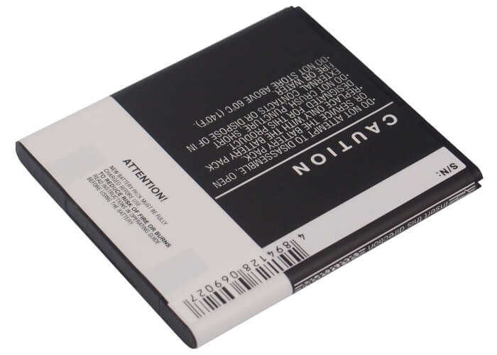 3.7V, 1780mAh, Li-ion Battery fits At&t, Bbm030ch, Flex 4g, 6.586Wh