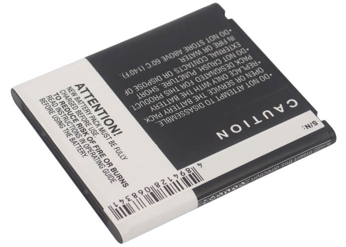 3.7V, 2000mAh, Li-ion Battery fits Lg, Lu6200, Nitro Hd, 7.4Wh