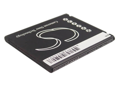 3.7V, 1300mAh, Li-ion Battery fits Lg, Lu6200, Nitro Hd, 4.81Wh