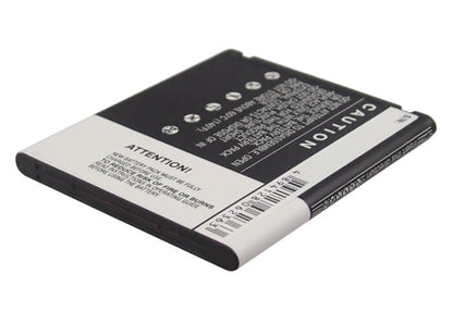 3.7V, 1600mAh, Li-ion Battery fits Lg, Lu6200, Nitro Hd, 5.92Wh