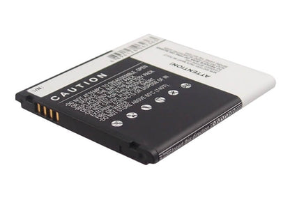 3.7V, 1600mAh, Li-ion Battery fits Lg, Lu6200, Nitro Hd, 5.92Wh