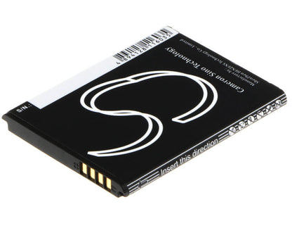 3.7V, 1500mAh, Li-ion Battery fits Fly, Era Life 1, Iq447, 5.55Wh