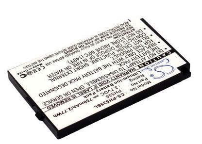 3.7V, 750mAh, Li-ion Battery fits Philips, 350, 355, 2.775Wh