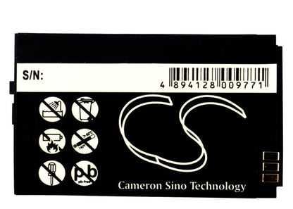 3.7V, 750mAh, Li-ion Battery fits Philips, 350, 355, 2.775Wh