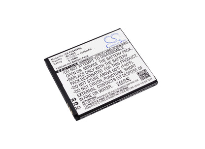 3.7V, 1400mAh, Li-ion Battery fits Fly, Iq449, 5.18Wh
