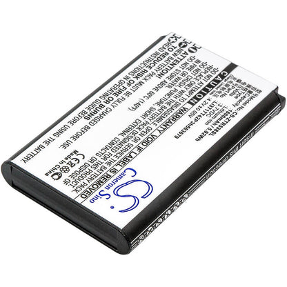 3.7V, 1600mAh, Li-ion Battery fits Zte, R538, 5.92Wh