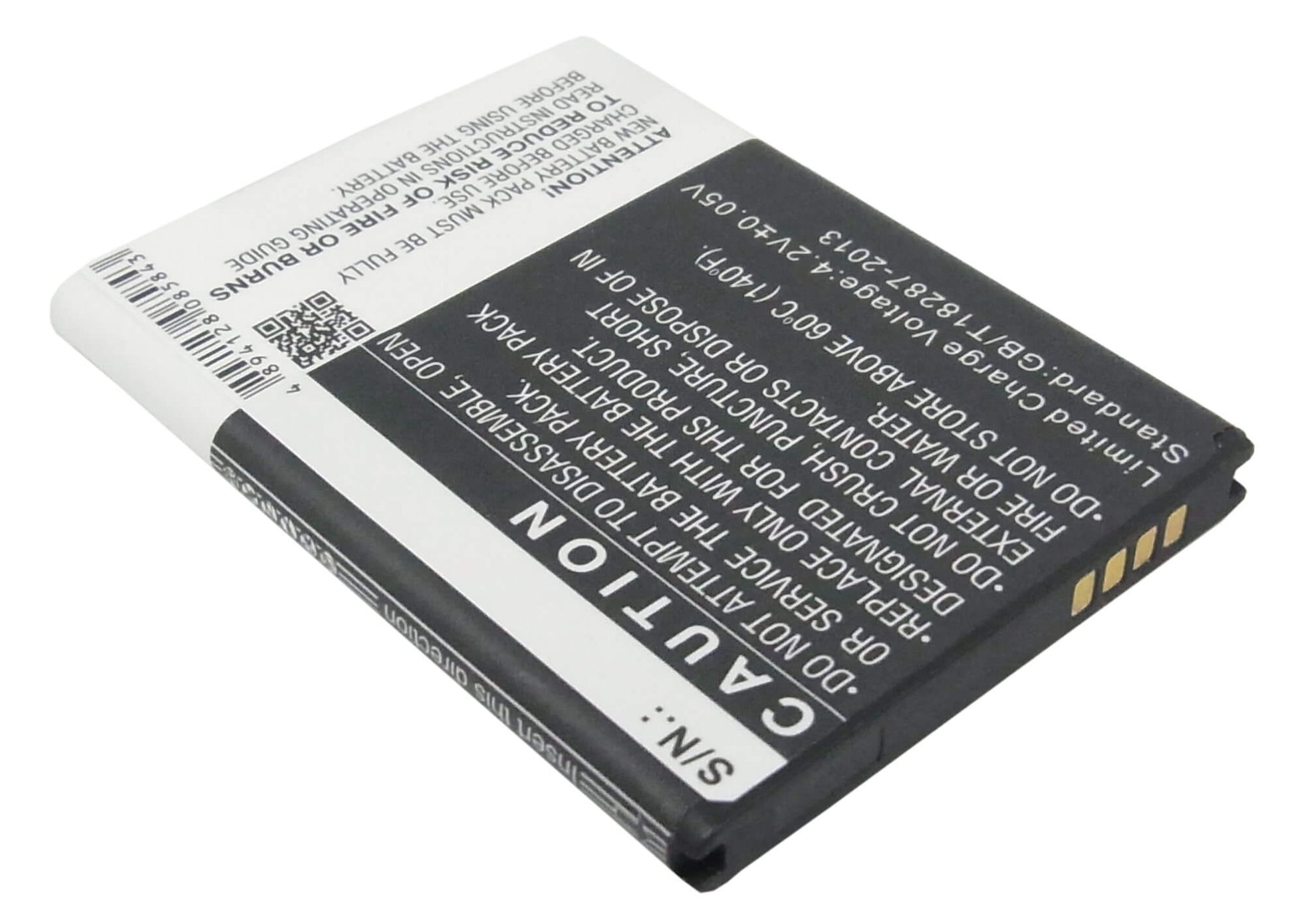 3.7V, 1450mAh, Li-ion Battery fits Samsung, Galaxy Ace Duos, Galaxy Fame, 5.365Wh