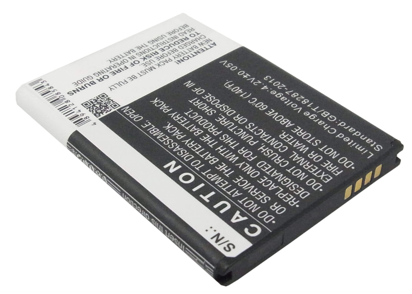 3.7V, 1450mAh, Li-ion Battery fits Samsung, Galaxy Ace Duos, Galaxy Fame, 5.365Wh