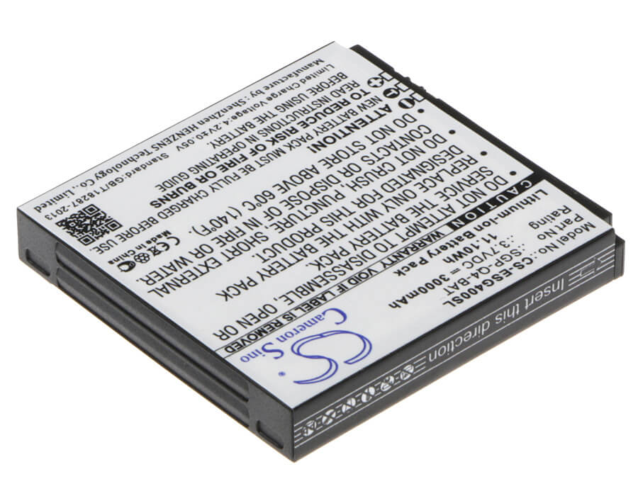 3.7V, 3000mAh, Li-ion Battery fits Evolveo, Strongphone Q4, 11.1Wh