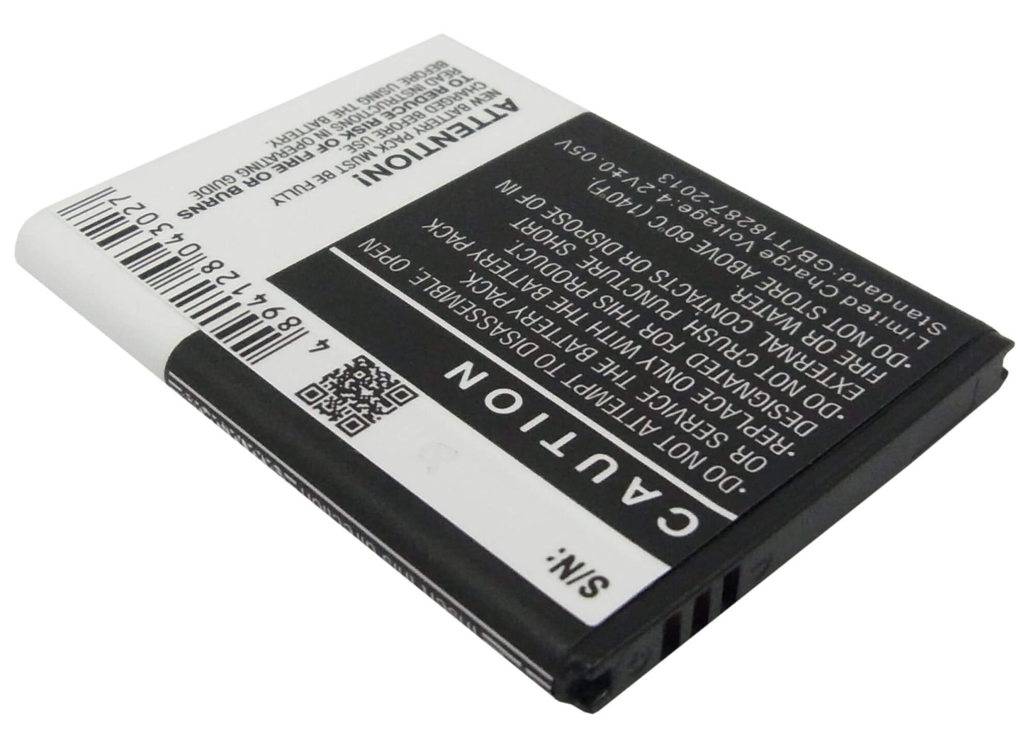 3.7V, 1350mAh, Li-ion Battery fits Samsung, Ace, Cooper, 4.995Wh