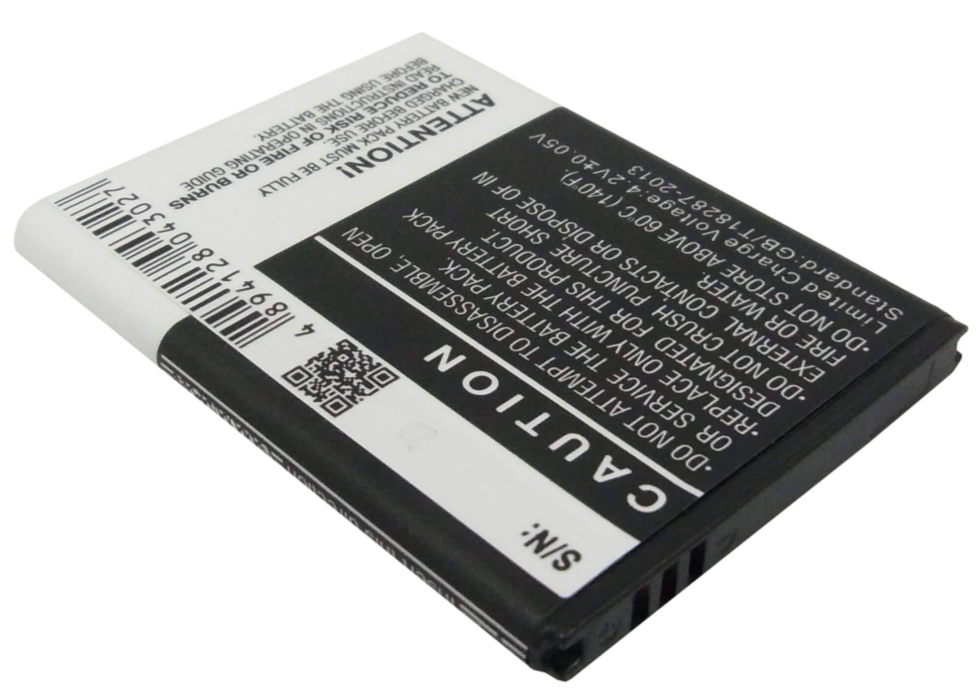 3.7V, 1350mAh, Li-ion Battery fits Samsung, Ace, Cooper, 4.995Wh
