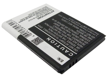 3.7V, 1350mAh, Li-ion Battery fits Samsung, Ace, Cooper, 4.995Wh