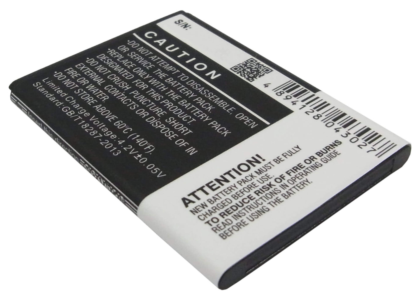 3.7V, 1350mAh, Li-ion Battery fits Samsung, Ace, Cooper, 4.995Wh