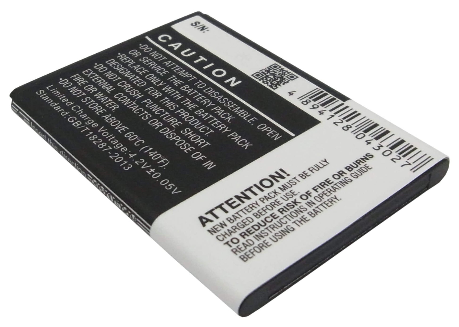 3.7V, 1350mAh, Li-ion Battery fits Samsung, Ace, Cooper, 4.995Wh