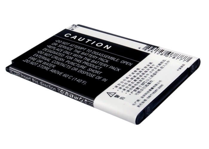 3.7V, 1000mAh, Li-ion Battery fits Lenovo, A518, 3.7Wh
