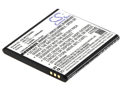 3.7V, 1500mAh, Li-ion Battery fits Myphone, C-smart, Funky, 5.55Wh