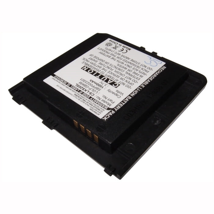 3.7V, 900mAh, Li-ion Battery fits Lg, Ks20, 3.33Wh