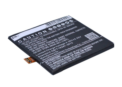 3.8V, 1850mAh, Li-Polymer Battery fits Asus, A68m, Padfone E, 7.03Wh