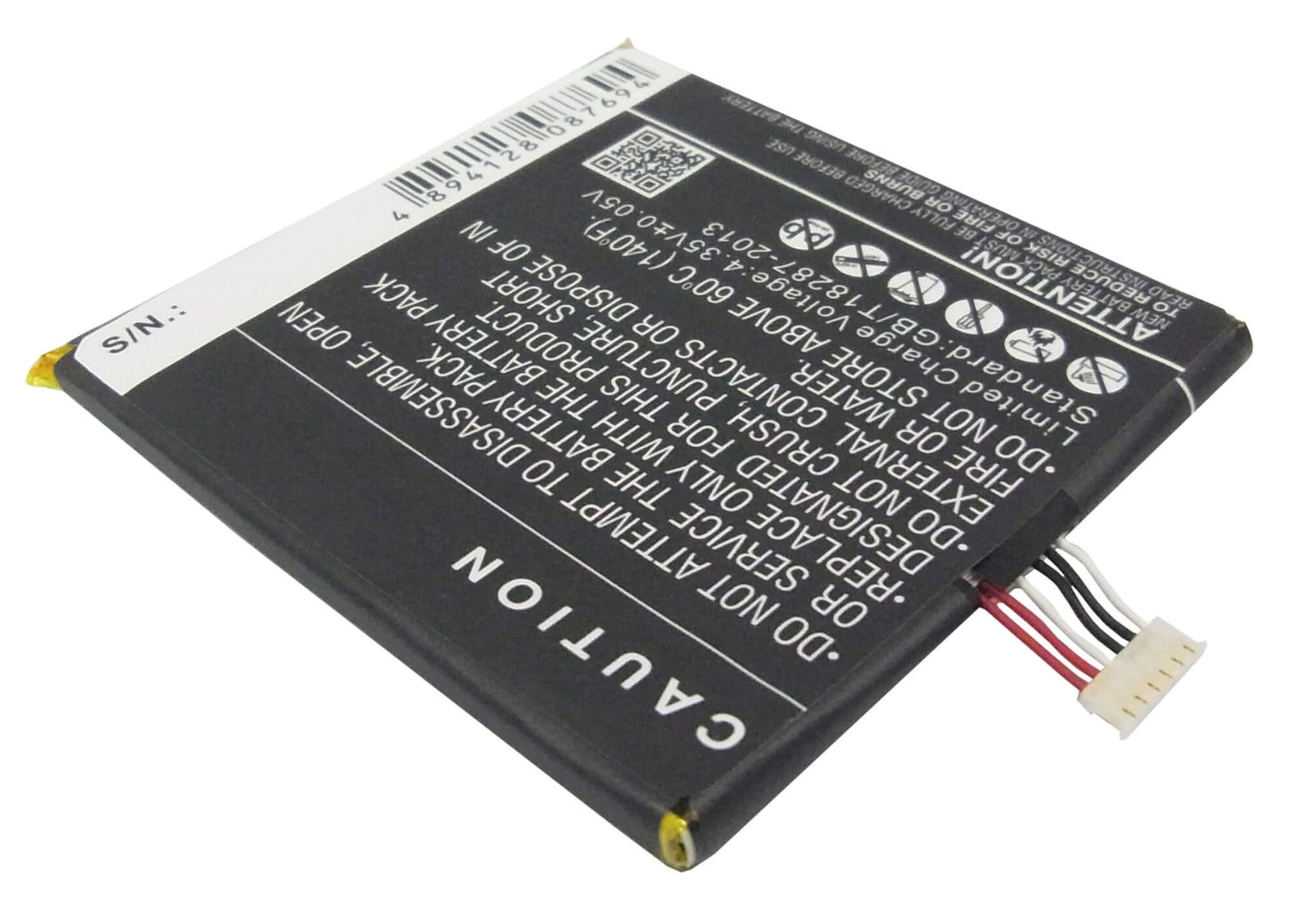 3.8V, 1700mAh, Li-Polymer Battery fits Alcatel, Idol 2 Mini, Idol Mini, 6.46Wh