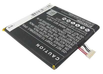 3.8V, 1700mAh, Li-Polymer Battery fits Tcl, S530t, 6.46Wh