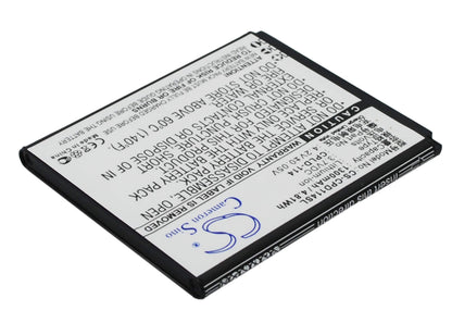 3.7V, 1300mAh, Li-ion Battery fits Coolpad, 8079, 4.81Wh