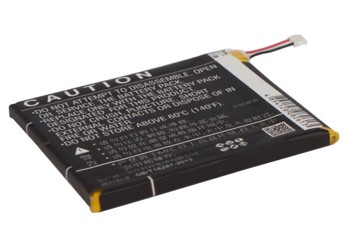 3.7V, 2000mAh, Li-Polymer Battery fits Zte, Blade Super, Grand X Pro, 7.4Wh