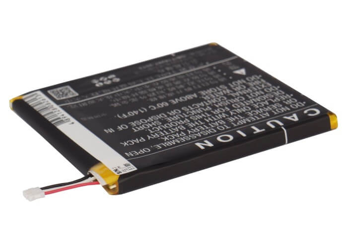 3.7V, 2000mAh, Li-Polymer Battery fits Zte, Blade Super, Grand X Pro, 7.4Wh
