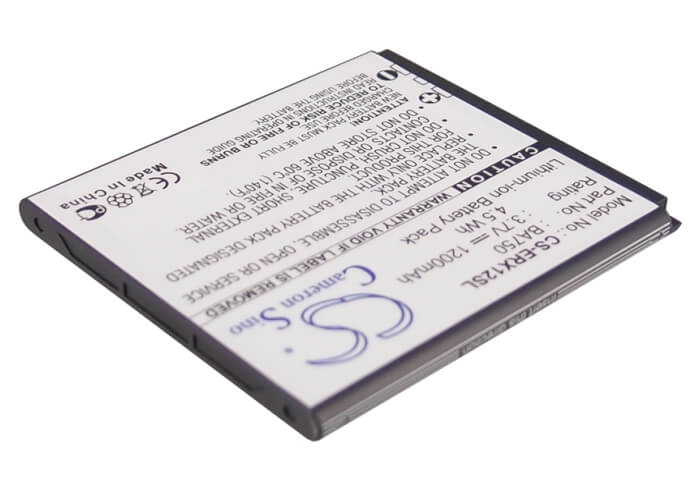 3.7V, 1200mAh, Li-ion Battery fits Sony Ericsson, Acro, Anzu, 4.44Wh