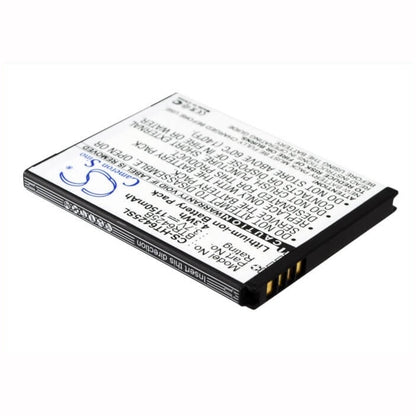 3.7V, 1150mAh, Li-ion Battery fits Htc, Adr6425, Adr6425lvw, 4.255Wh