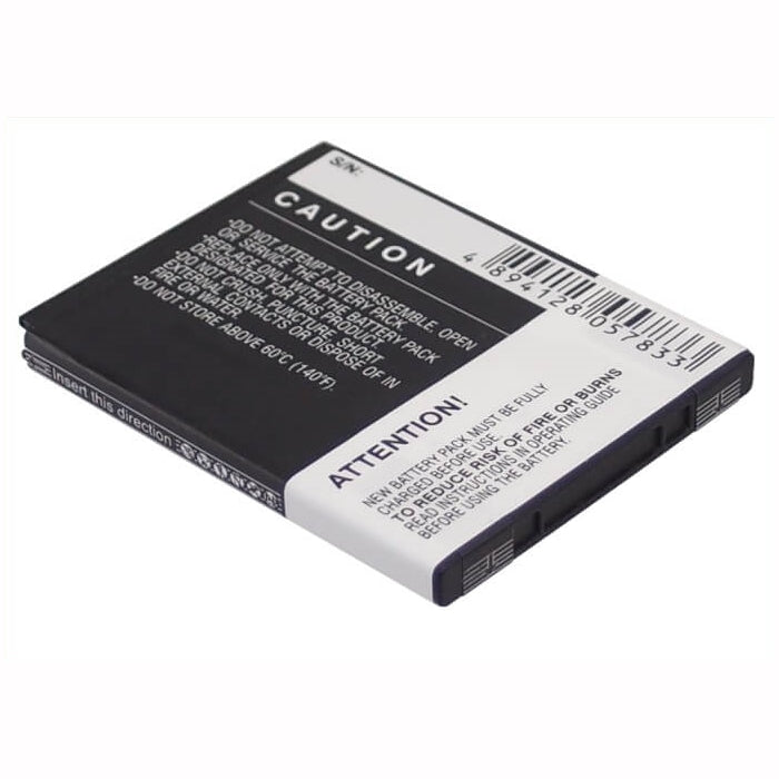 3.7V, 1550mAh, Li-ion Battery fits Verizon, Adr6425, Adr6425lvw, 5.735Wh