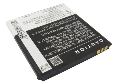 3.7V, 1750mAh, Li-ion Battery fits Oppo, 701t, R813t, 6.475Wh